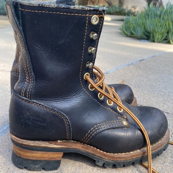 Sketchers leather vintage combat boots - Picture 7 of 10